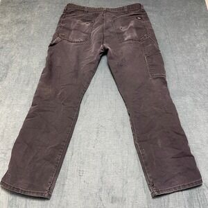 Dickies Flex Carpenter Pants Mens 36x30 Brown Regular Fit Straight Leg Workwear